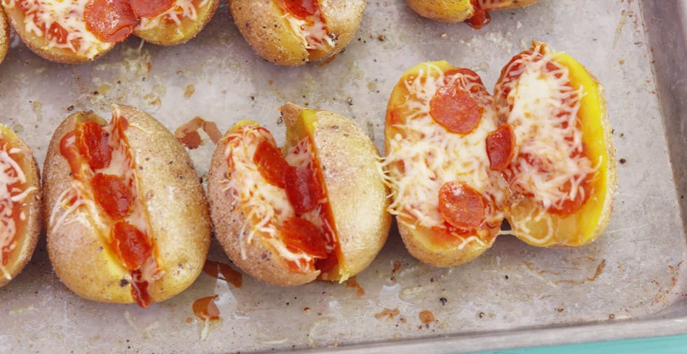 Pizza Baked Potatoes