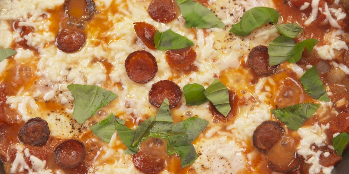 Cheesy Italian Eggs