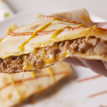 Cheeseburger Quesadilla