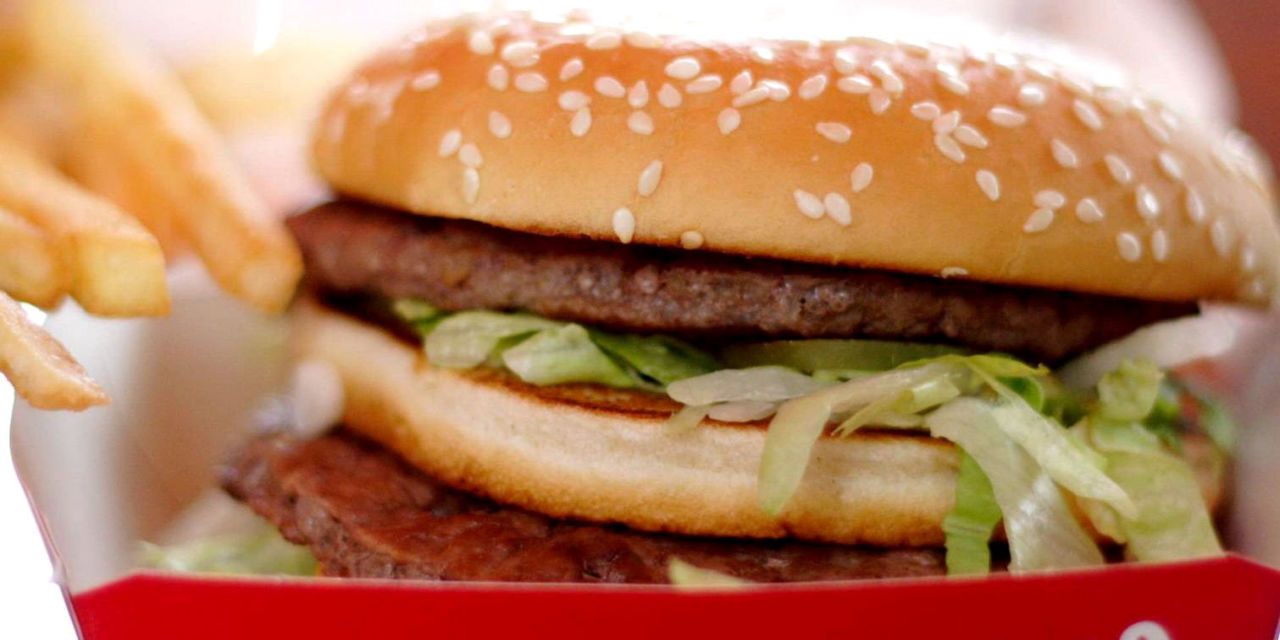 double big mac meal nutrition