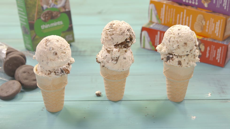 Thin Mint No-Churn Ice Cream