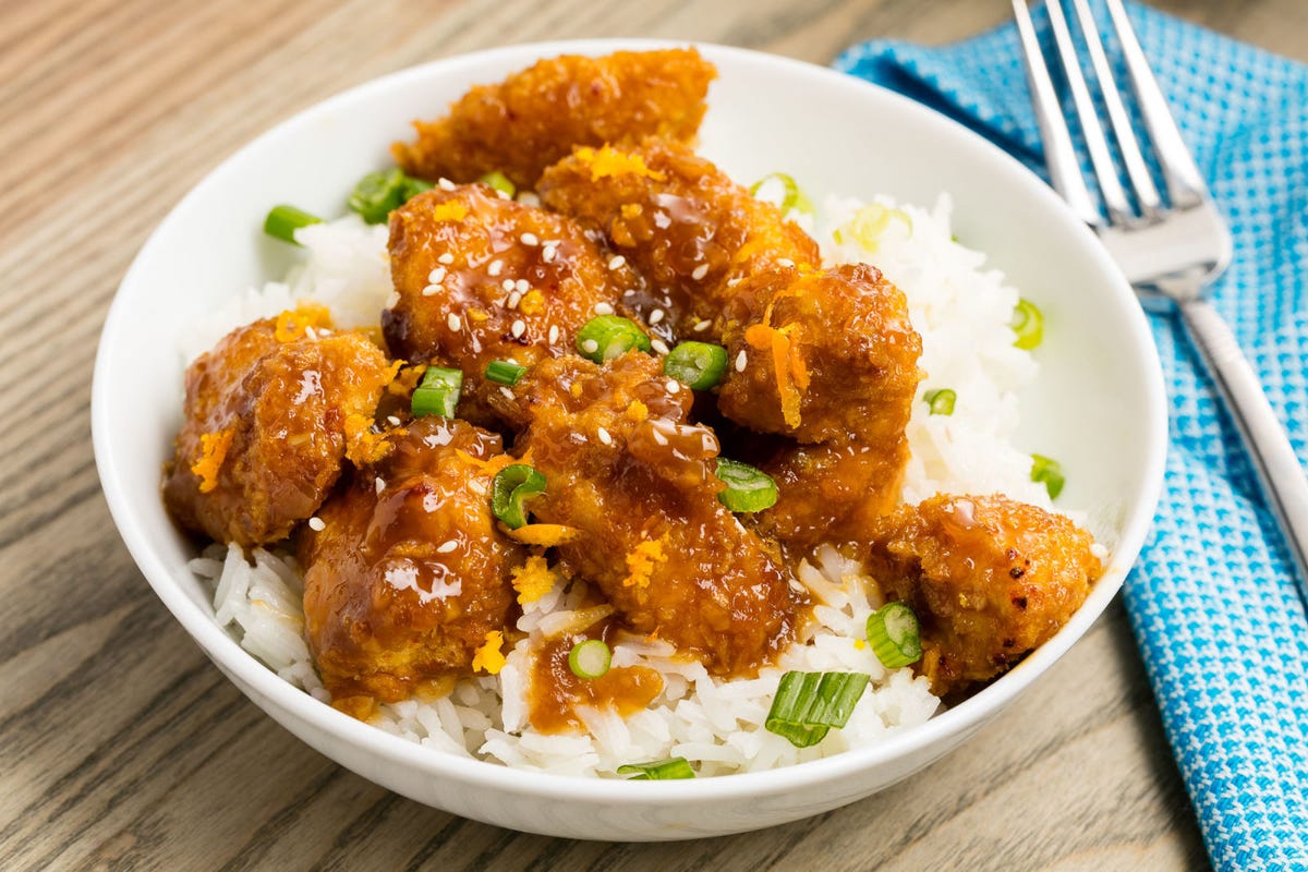 Baked Orange chicken image