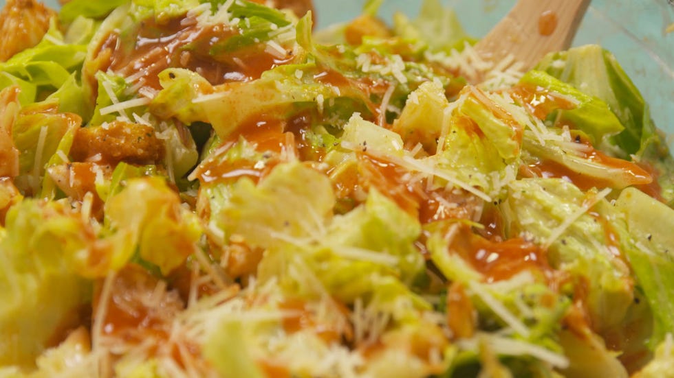 Buffalo Chicken Caesar Salad Beauty 1
