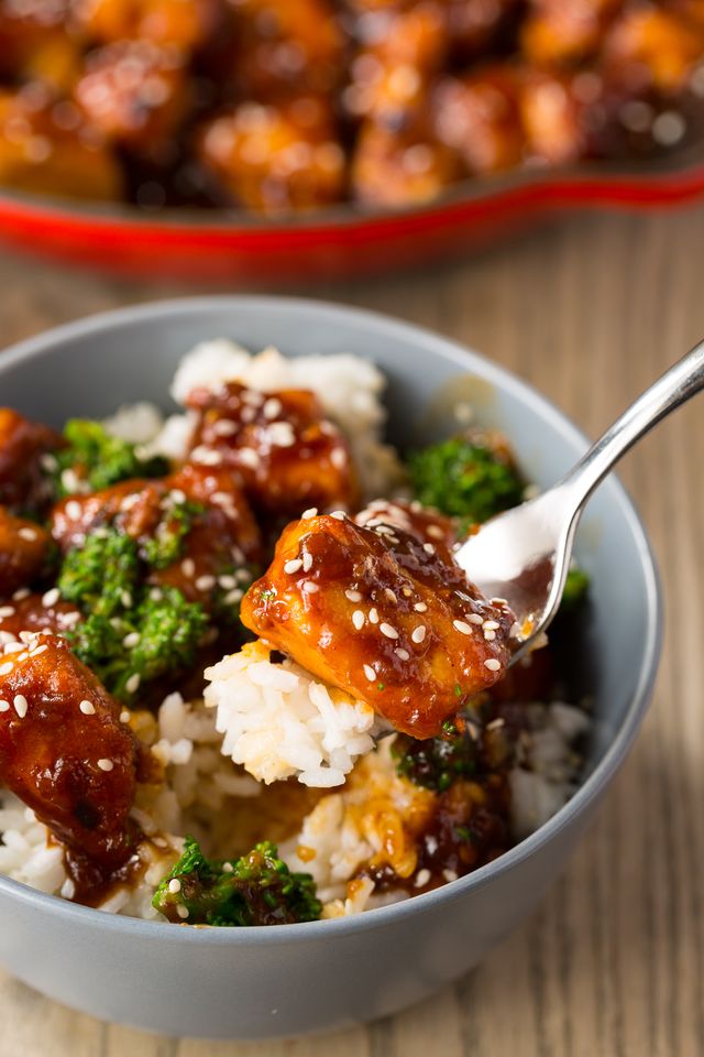 General Tso Stir Fry - General Tso Chicken