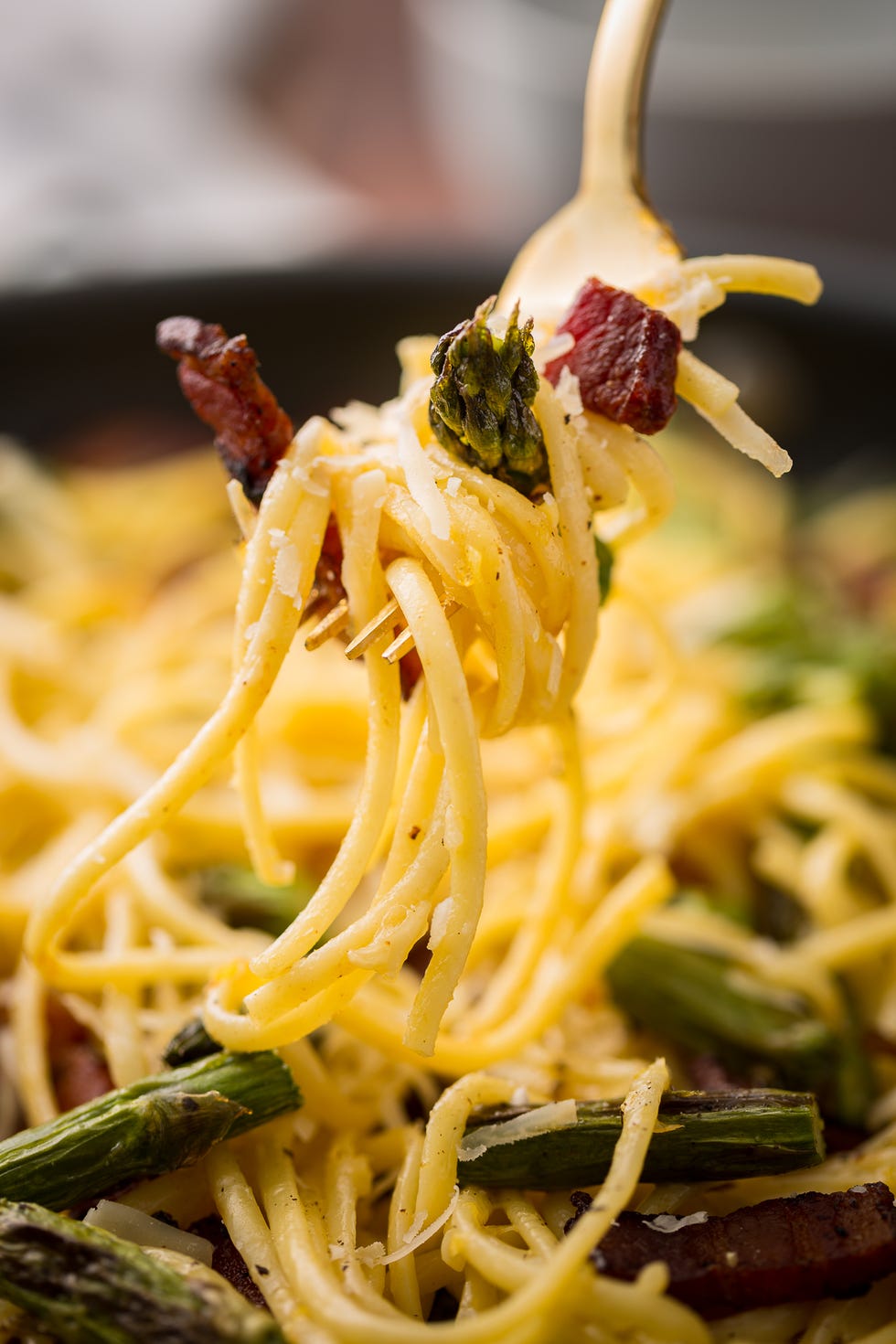 carbonara asparagus