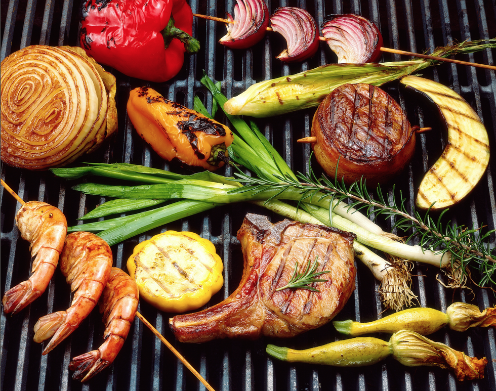 Food, Barbecue, Grilling, Cuisine, Dish, Grillades, Roasting, Ingredient, Vegetable, Cooking, 