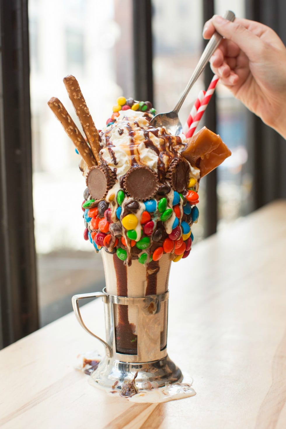Sweet N' Salty Milkshake from Black Tap