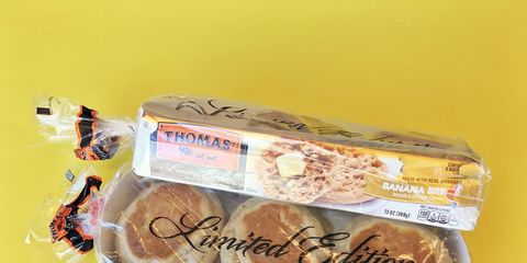 Thomas' Limited Edition Banana Bread English Muffins are back.
