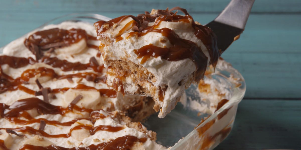 Banoffee Pie Lasagna