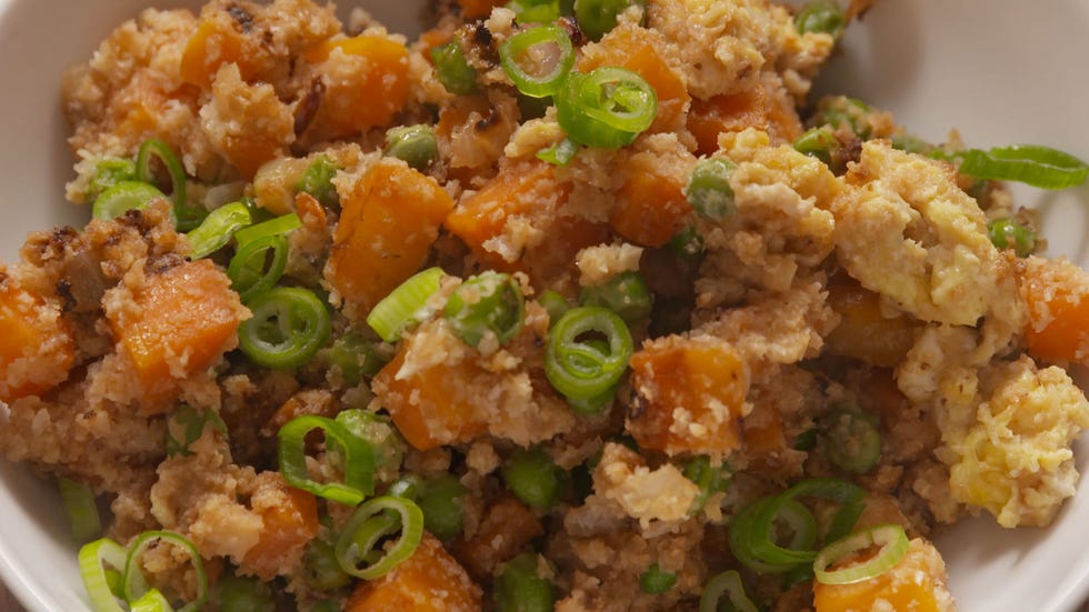 cauliflower fried rice beauty