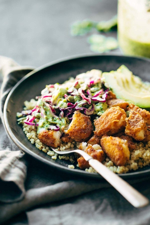 Food, Cuisine, Recipe, Dish, Ingredient, Fried food, Tableware, Serveware, Dishware, Salad, 