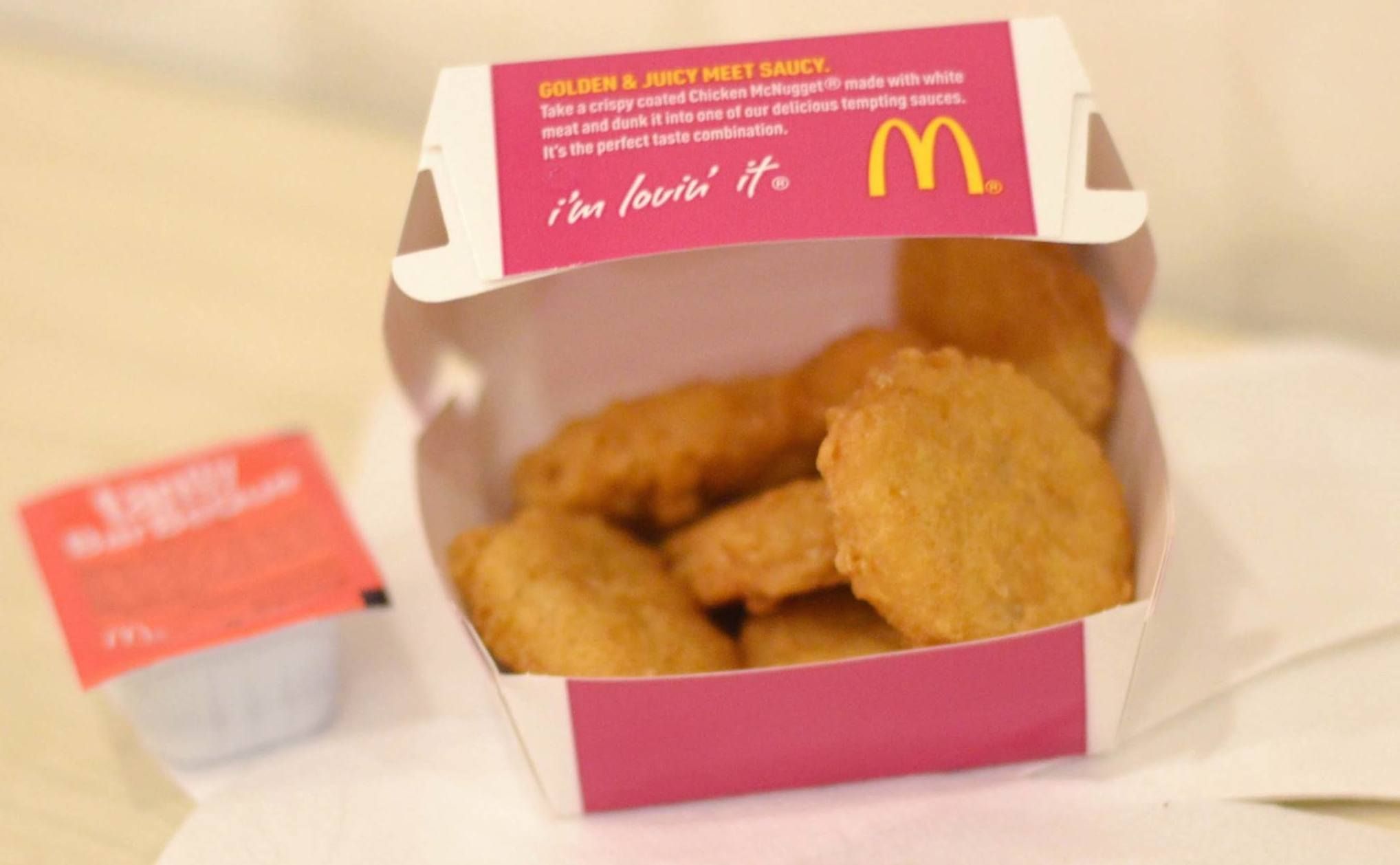 mcdonalds nugget happy meal