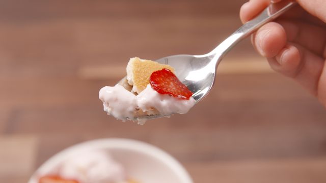 Best Strawberry Shortcake Frozen Yogurt