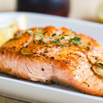 Food, Ingredient, Tableware, Seafood, Plate, Cuisine, Garnish, Fish, Breakfast, Citrus, 