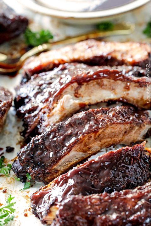 10 Easy BBQ Pork Ribs Recipes - Best Marinades for Barbecue Ribs—Delish.com