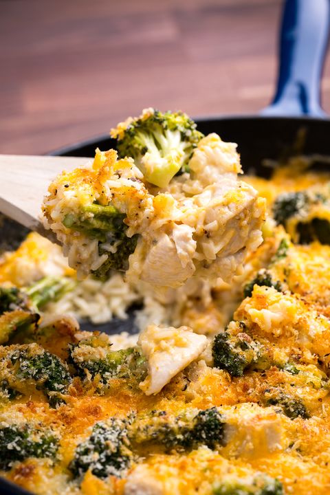 cheesy chicken broccoli bake