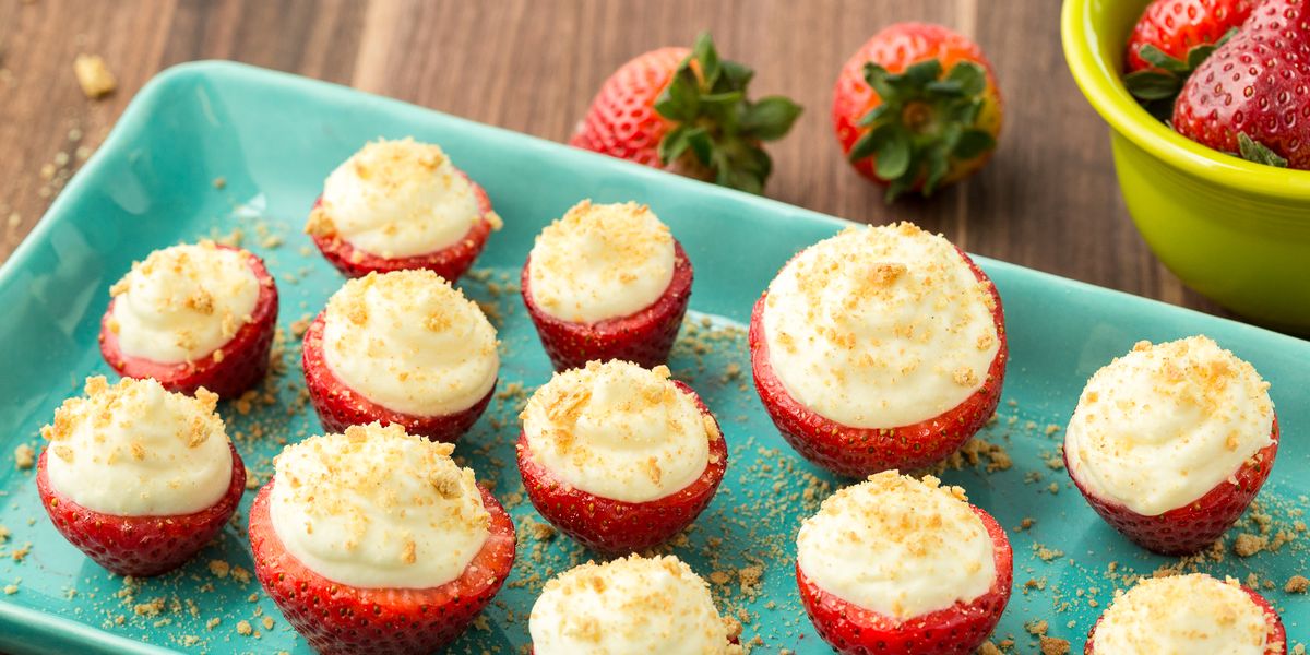 cheesecake stuffed strawberries recipe