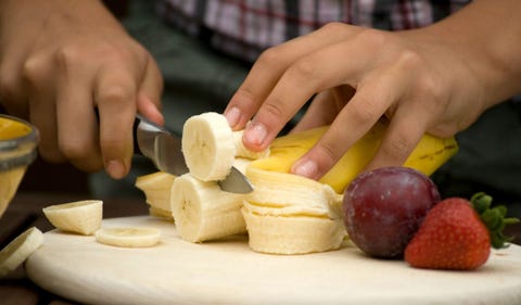 this the coolest way to slice bananas