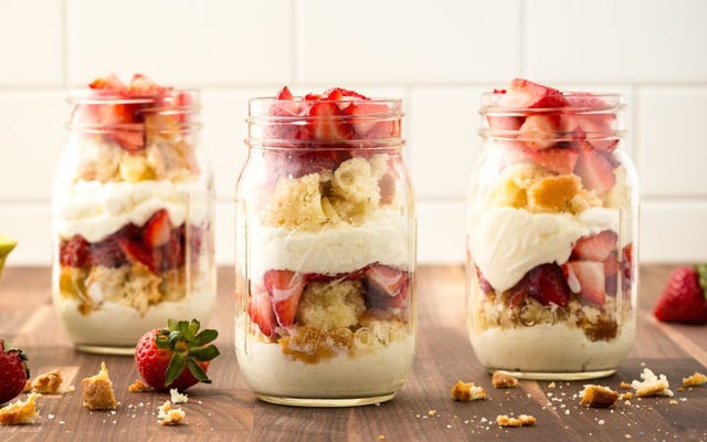 Strawberry Shortcake Trifles Recipe Strawberry Shortcake Trifles Recipe