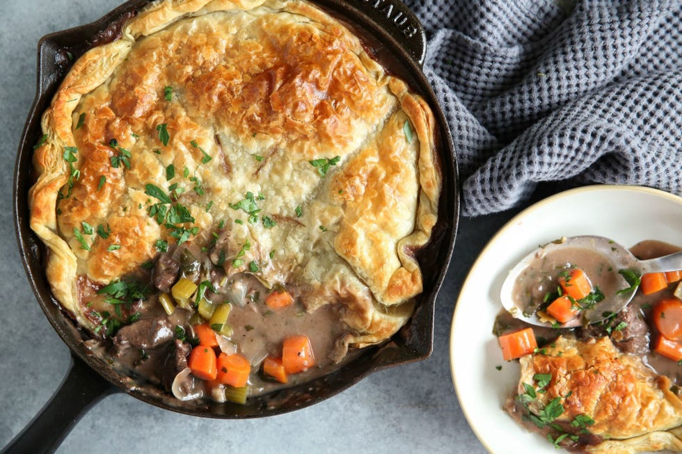 Best Beef Pot Pie Recipe - How To Make Beef Pot Pie - Delish.com