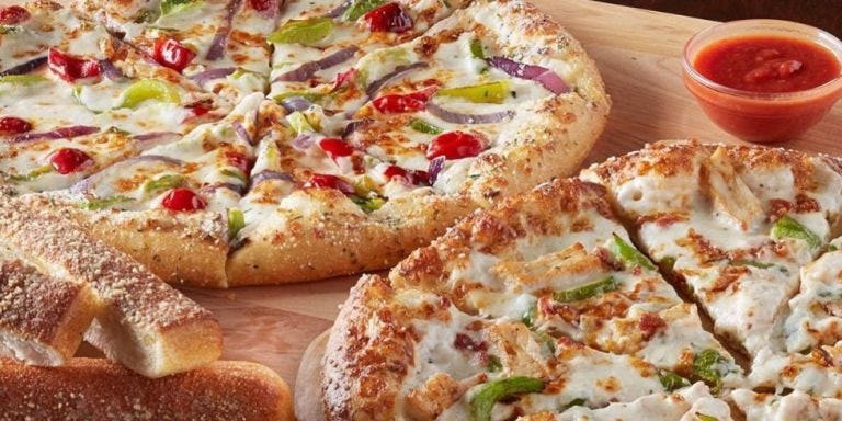 Pizza Hut Cheesy Bacon Crust