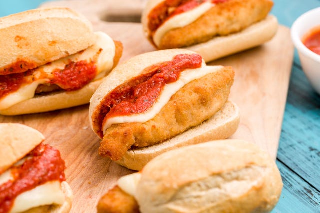 Chicken Parmesan Sliders Chicken Parmesan Sliders