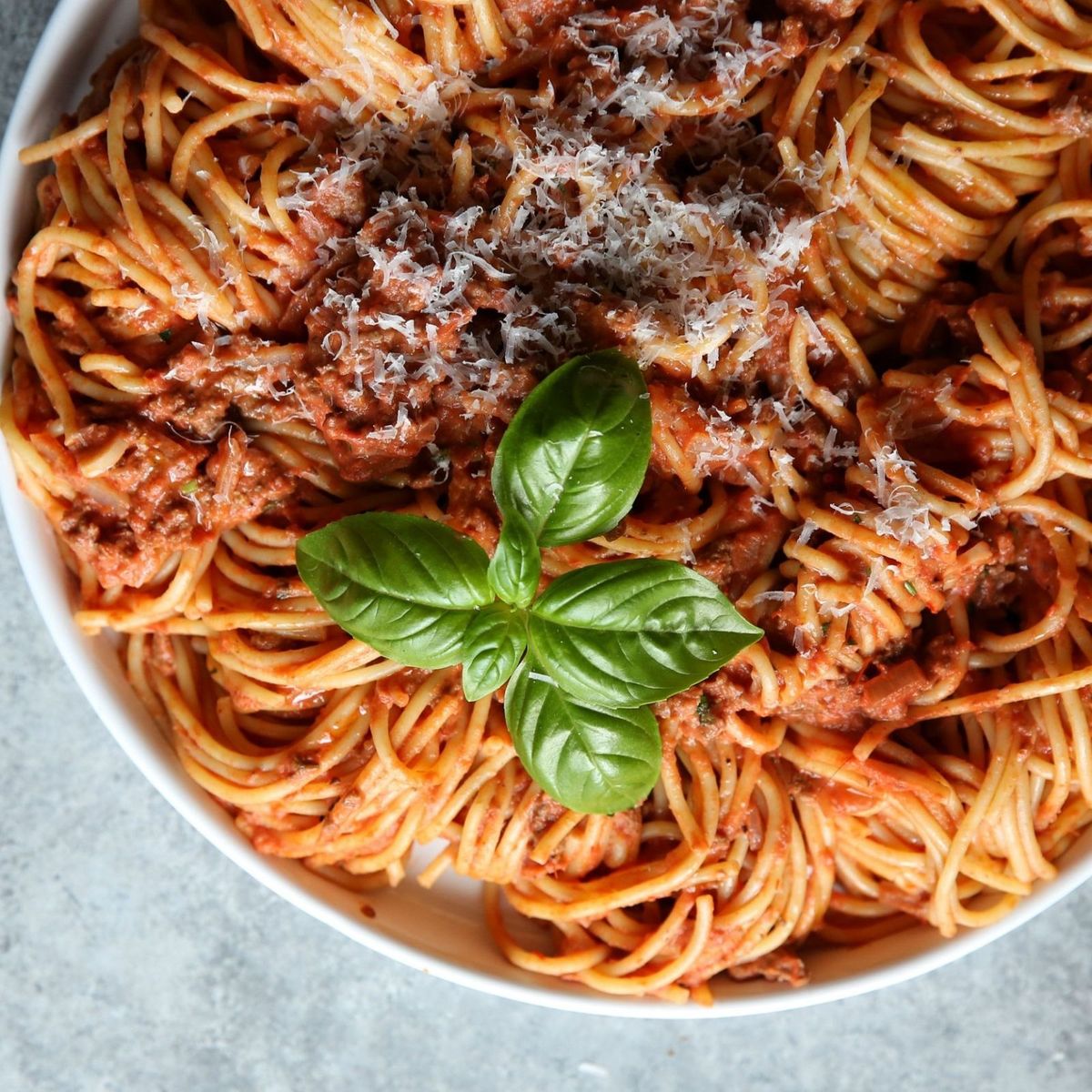 Best Spaghetti with Creamy Meat Sauce Recipe 