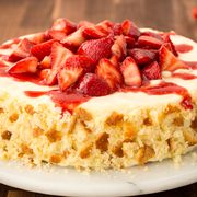 strawberry shortcake cheesecake