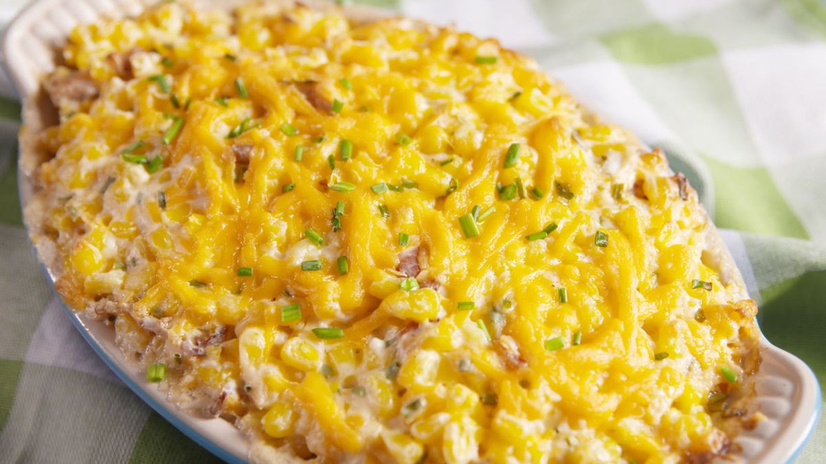 Best Cheesy Bacon Corn Dip Recipe - How to Make Cheesy Bacon Corn Dip