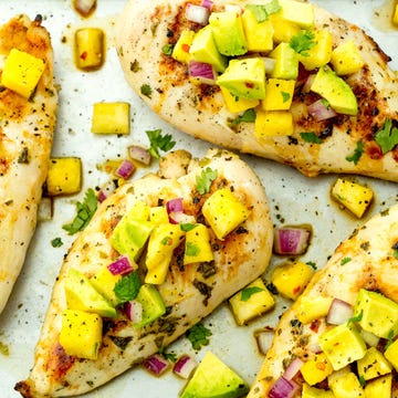 grilled honey lime chicken with pineapple salsa recipe