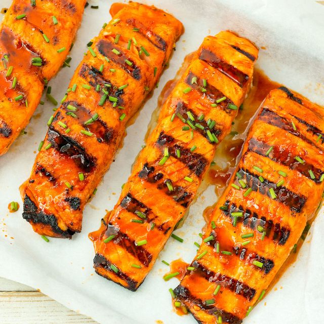 Best Hot Shot Grilled Salmon Recipe - Delish.com