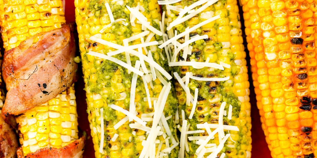 Best Pesto 'n Parm Grilled Corn Recipe - How to Make Pesto 'n Parm ...