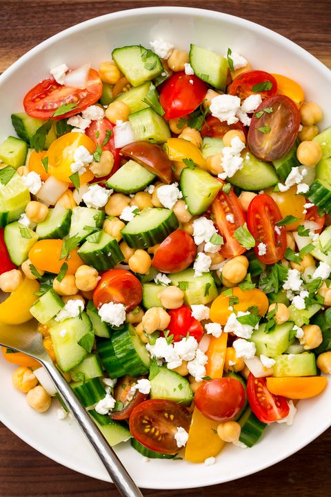 Dish, Food, Cuisine, Garden salad, Vegetable, Salad, Israeli salad, Ingredient, Greek salad, Vegetarian food, 