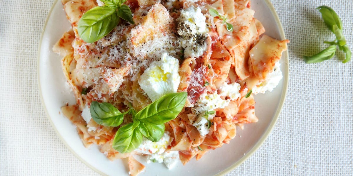 Deconstructed Ricotta Lasagna