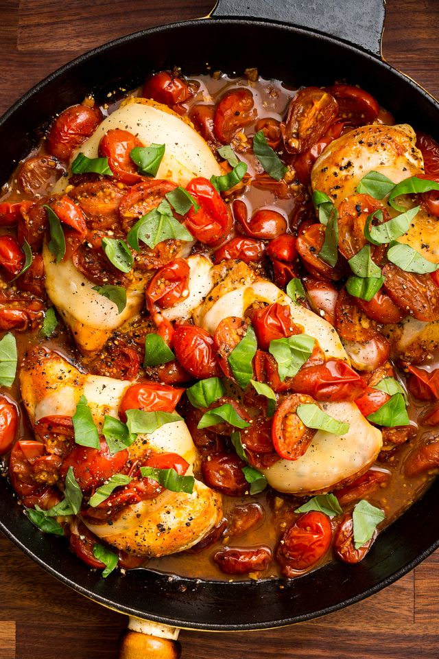 Caprese Chicken - Bruschetta Chicken