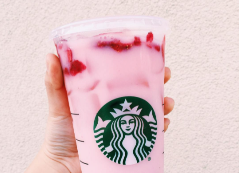 Starbucks Secret Menu Pink Drink