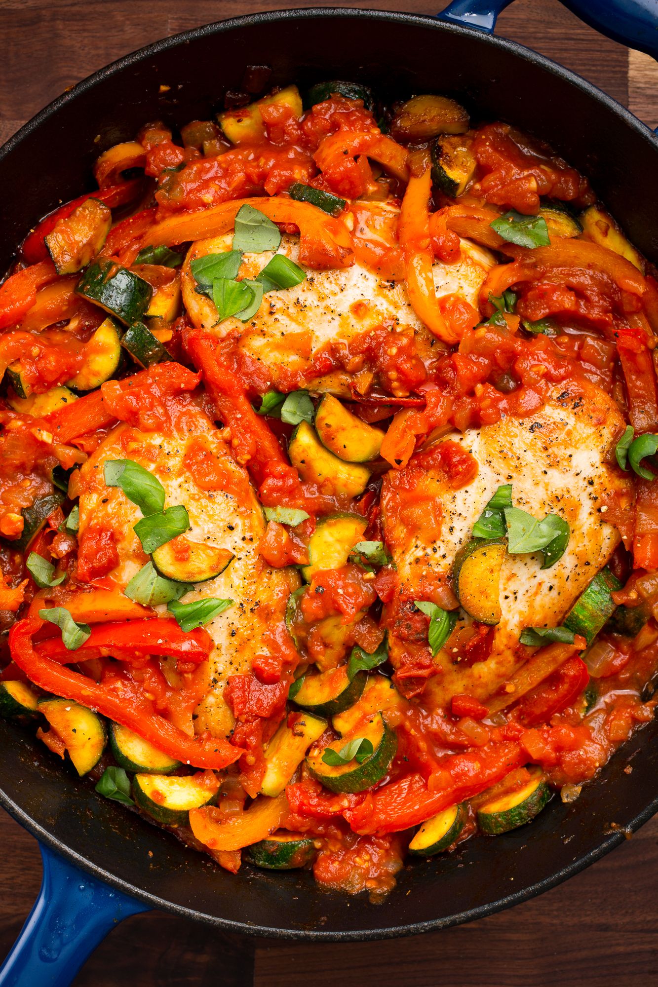 1464981170 Delish Italian Chicken Skillet 1 