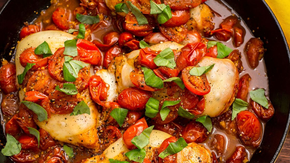 preview for Make This Caprese Chicken For Dinner Tonight