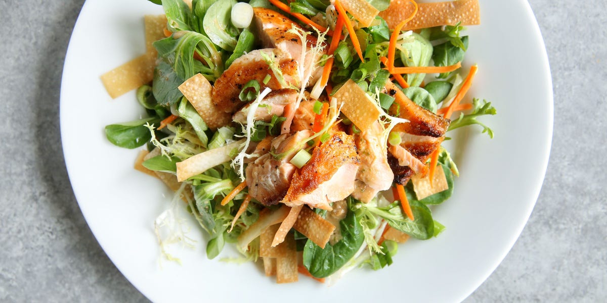 Sesame Ginger Salmon Salad