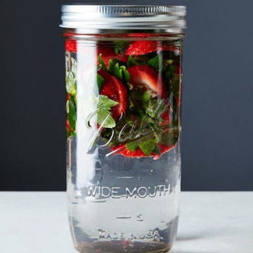 Strawberry Tops Jar