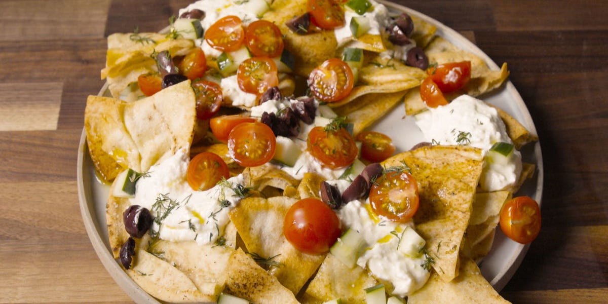 Best Greek Nachos