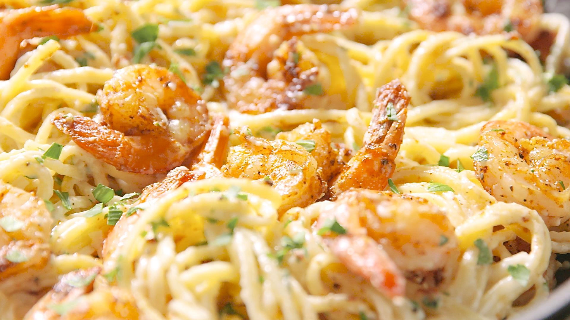 Cajun Shrimp Fettuccine Pasta Recipe | Besto Blog