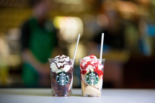 Starbucks trifles