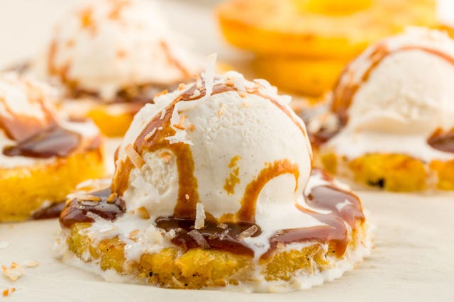 Pineapple Sundaes
