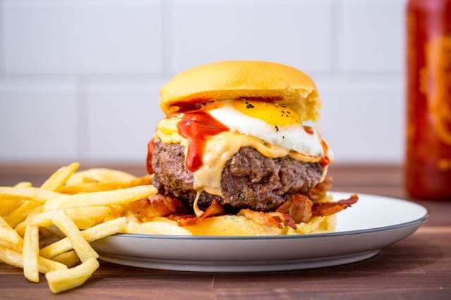 breakfast burger recipe