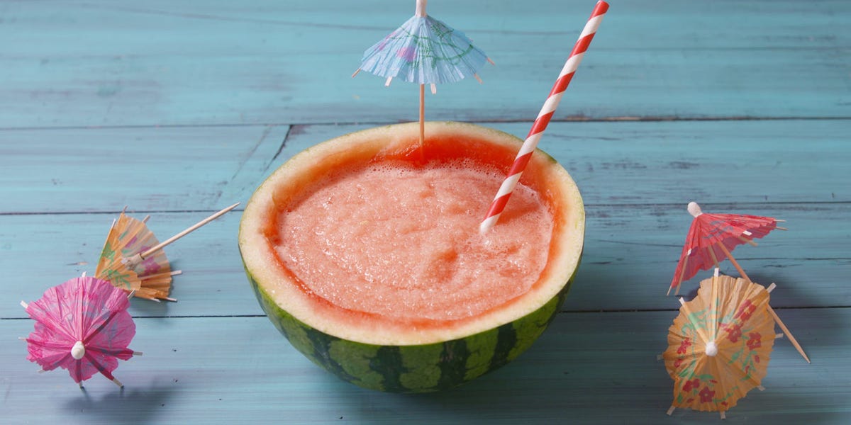 Boozy Watermelon Slushie