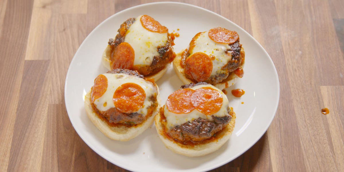 Best Pizza Burgers Recipe Best Burger Recipes
