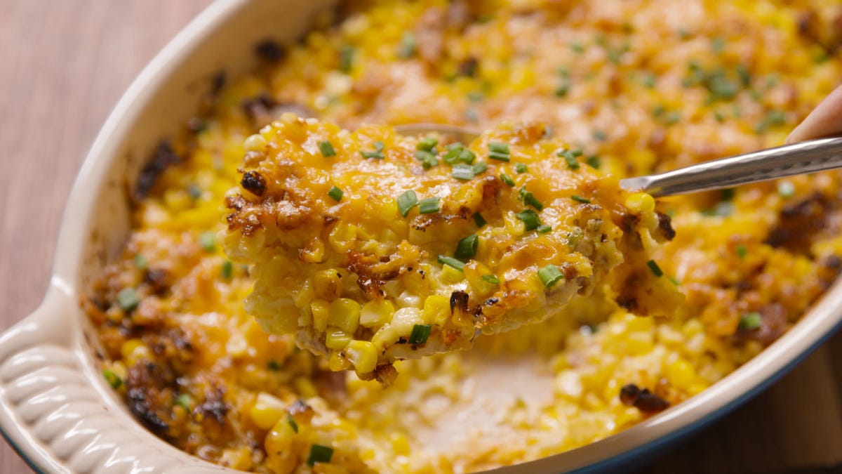 Best Baked Cream Corn Recipe - How to Make Baked Creamed Corn