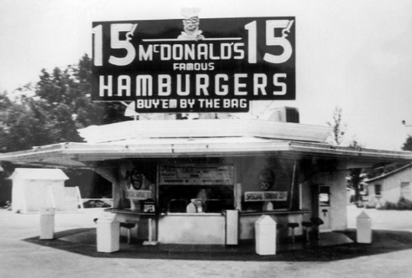Text, Logo, Advertising, Signage, Gas, Restaurant, Fast food restaurant, History, Fast food, 