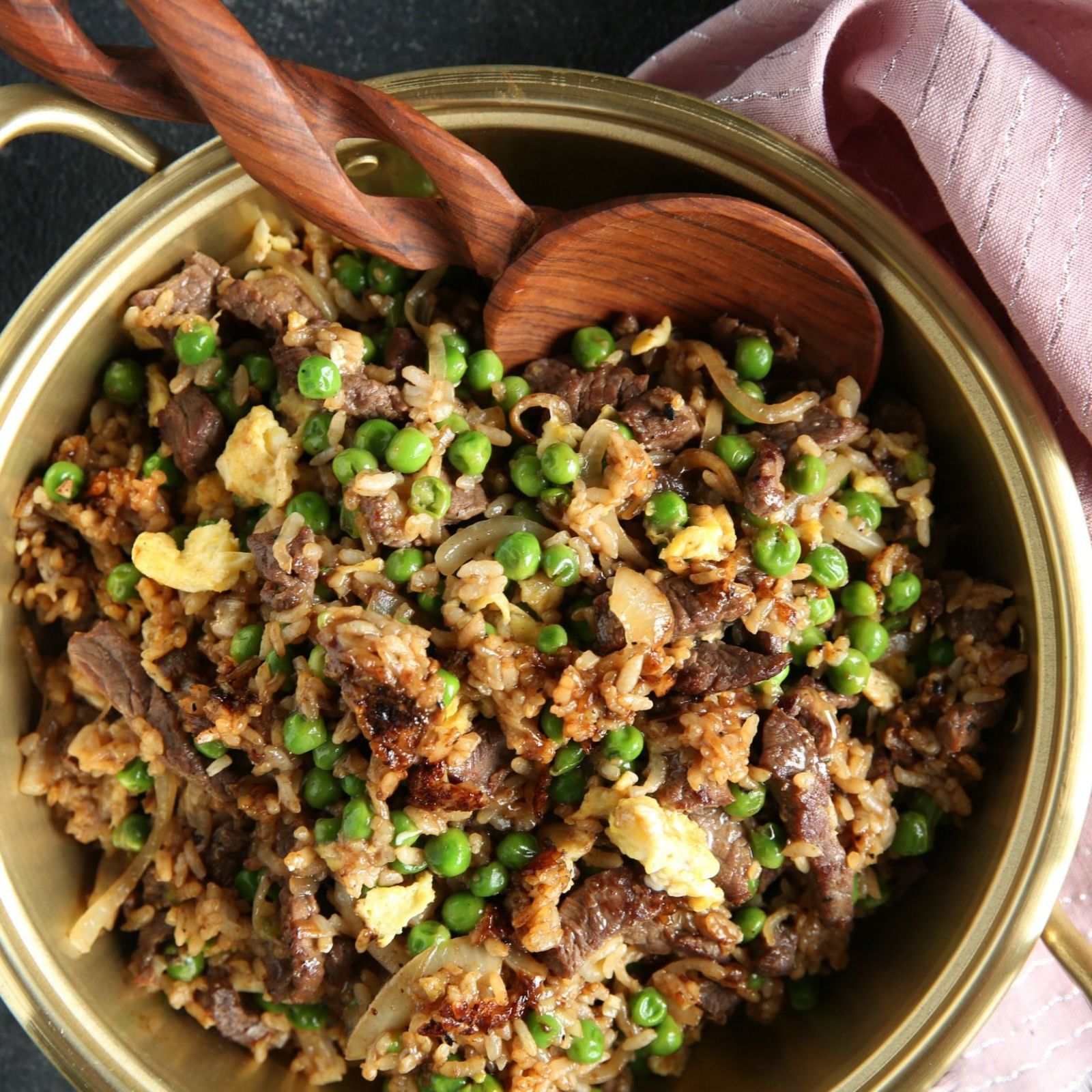 Beef Fried Rice Couldn't Be Easier To Throw Together